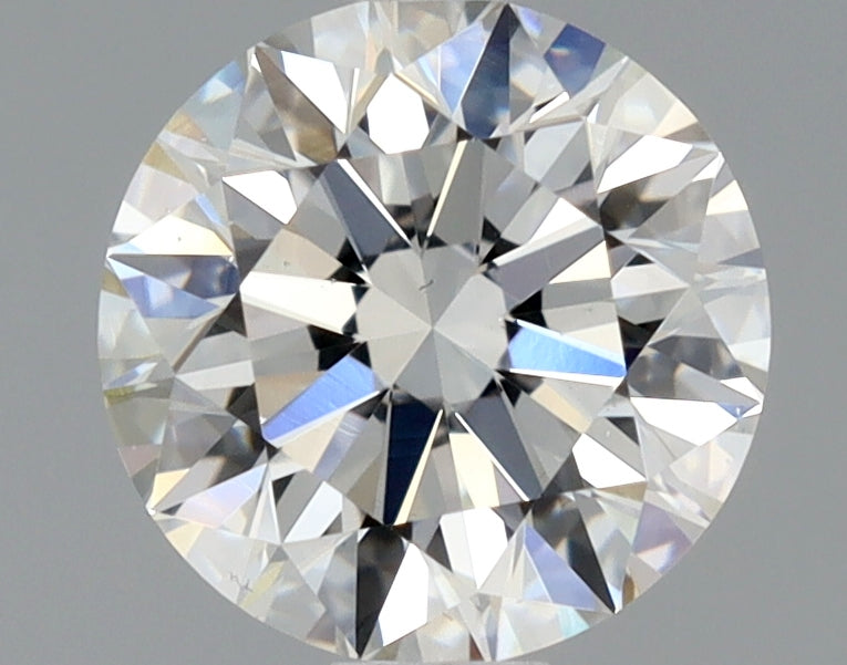 GIA 0.90 Carat Round Brilliant Natural Diamond
