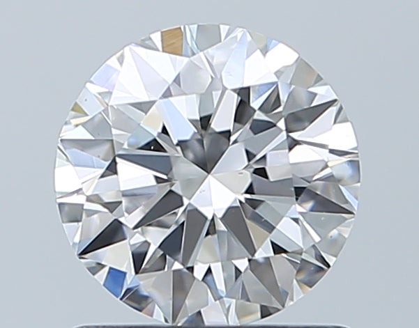 GIA 0.90 Carat Round Brilliant Natural Diamond