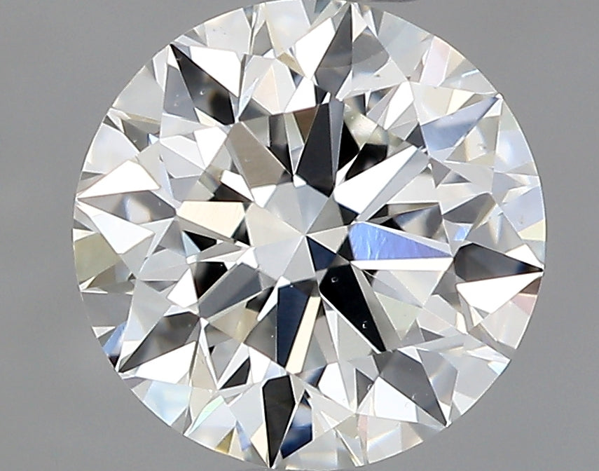 GIA 0.90 Carat Round Brilliant Natural Diamond