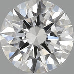 GIA 0.58 Carat Round Brilliant Natural Diamond