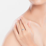 Baya PT950鉑金求婚戒指