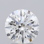 IGI 2.42 Carat Round Brilliant Lab Grown Diamond