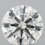 IGI 2.84 Carat Round Brilliant Lab Grown Diamond