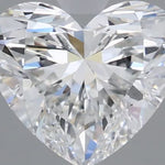 IGI 1.03 Carat Heart Lab Grown Diamond