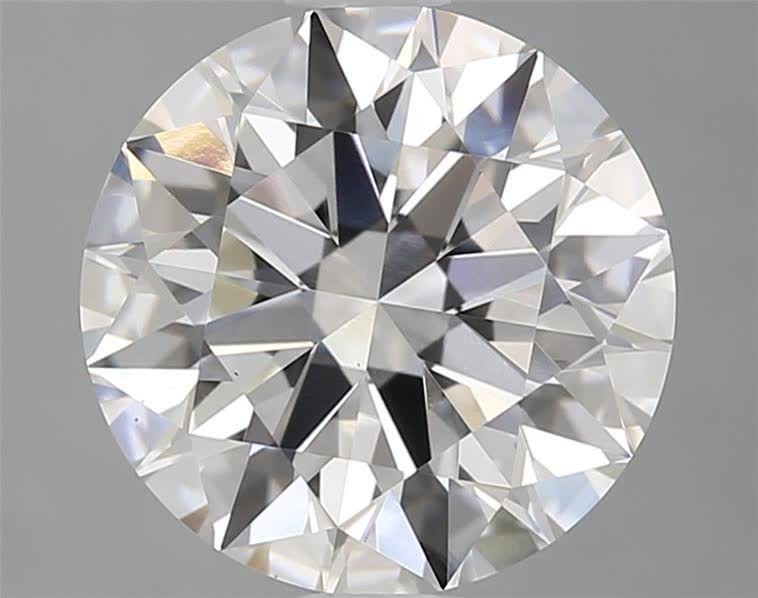 GIA 2.14 Carat Round Brilliant Lab Grown Diamond