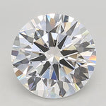 IGI 2.95 Carat Round Brilliant Lab Grown Diamond