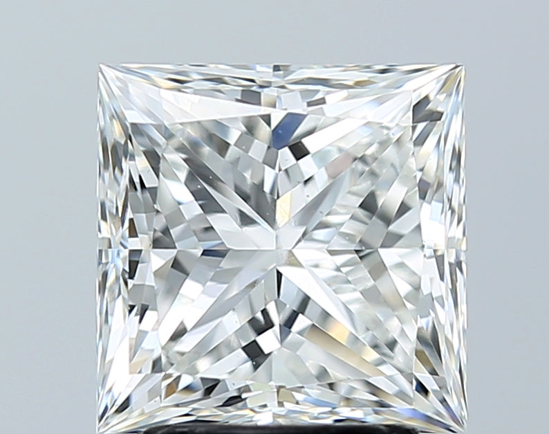 GIA 2.76 Carat Princess Cut Natural Diamond 鑽石
