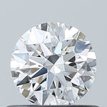 GIA 0.52 Carat Round Brilliant Natural Diamond 鑽石