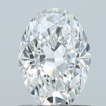 GIA 0.90 Carat Oval Natural Diamond