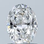 GIA 0.90 Carat Oval Natural Diamond