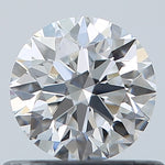GIA 0.54 Carat Round Brilliant Natural Diamond 鑽石