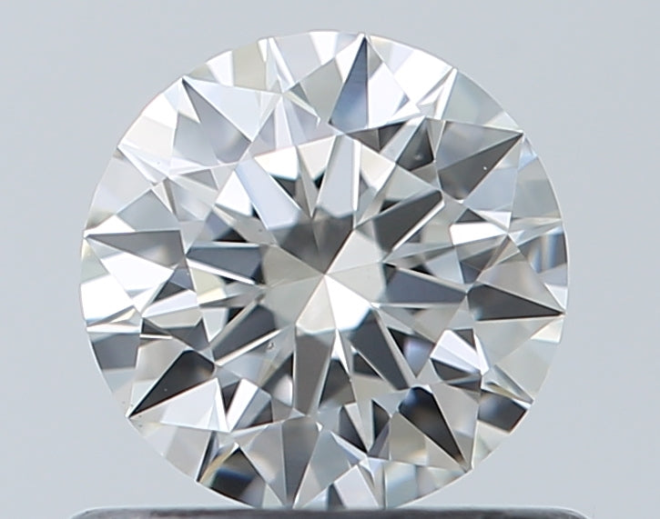 GIA 0.56 Carat Round Brilliant Natural Diamond 鑽石