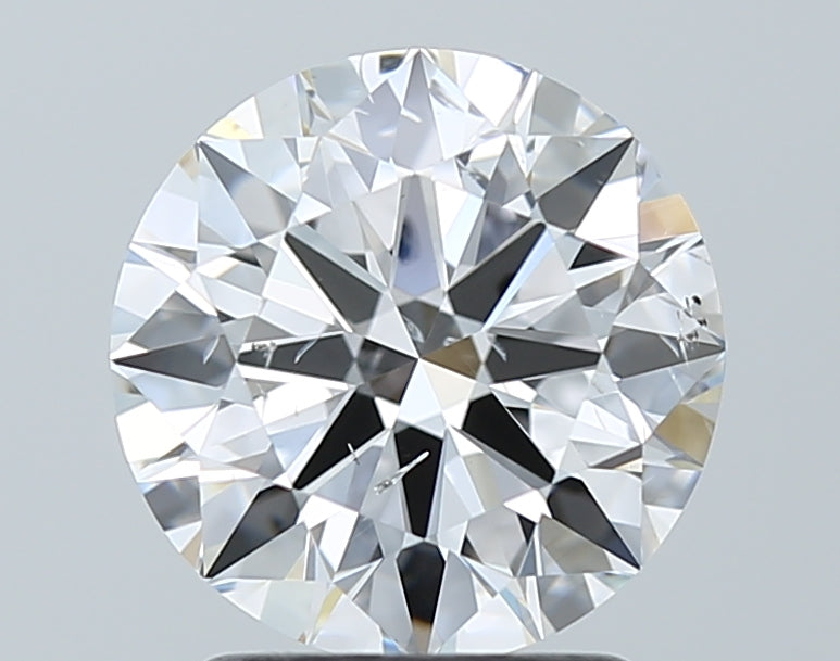 GIA 2.01 Carat Round Brilliant Natural Diamond 鑽石