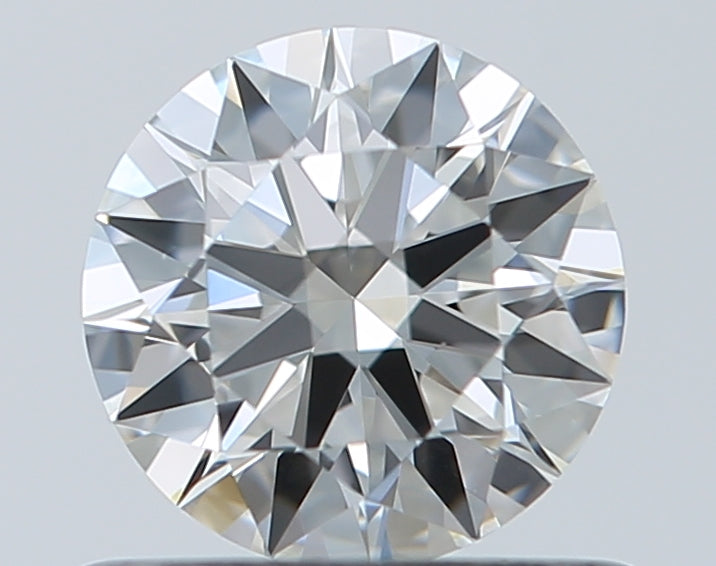 GIA 0.58 Carat Round Brilliant Natural Diamond 鑽石