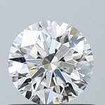 GIA 0.54 Carat Round Brilliant Natural Diamond 鑽石