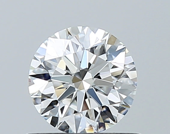 GIA 0.54 Carat Round Brilliant Natural Diamond 鑽石