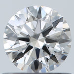 GIA 0.57 Carat Round Brilliant Natural Diamond 鑽石