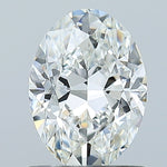 GIA 1.00 Carat Oval Natural Diamond