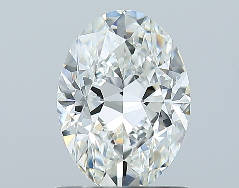 GIA 1.00 Carat Oval Natural Diamond