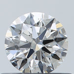 GIA 0.51 Carat Round Brilliant Natural Diamond 鑽石