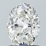GIA 0.9 Carat Oval Natural Diamond 鑽石