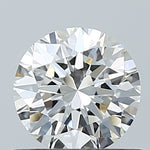 GIA 0.6 Carat Round Brilliant Natural Diamond 鑽石