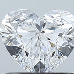 GIA 0.90 Carat Heart Natural Diamond