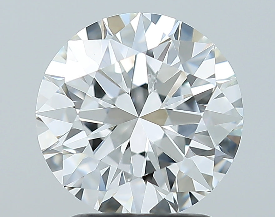 GIA 2.01 Carat Round Brilliant Natural Diamond 鑽石