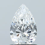 GIA 0.80 Carat Pear Natural Diamond