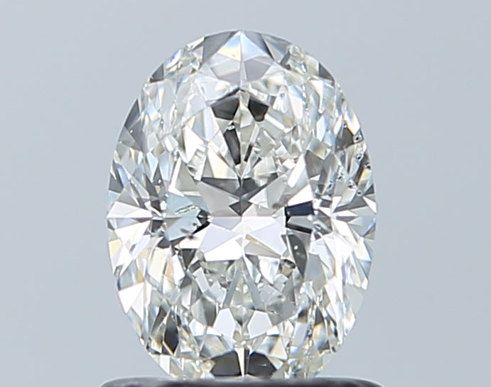 GIA 0.9 Carat Oval Natural Diamond 鑽石
