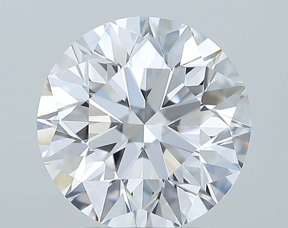 GIA 2.50 Carat Round Brilliant Natural Diamond