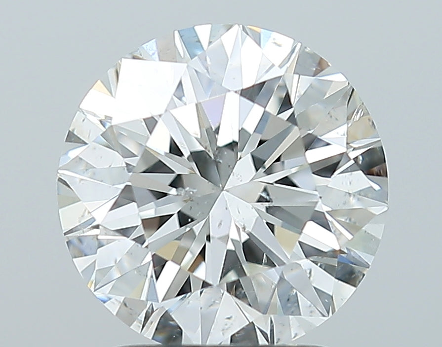GIA 2.01 Carat Round Brilliant Natural Diamond 鑽石