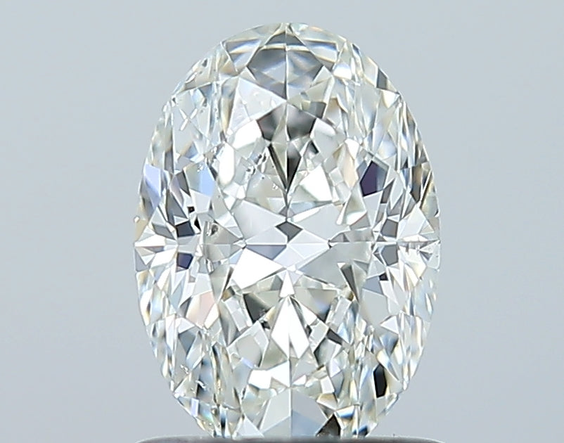 GIA 0.90 Carat Oval Natural Diamond