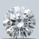 GIA 0.52 Carat Round Brilliant Natural Diamond 鑽石