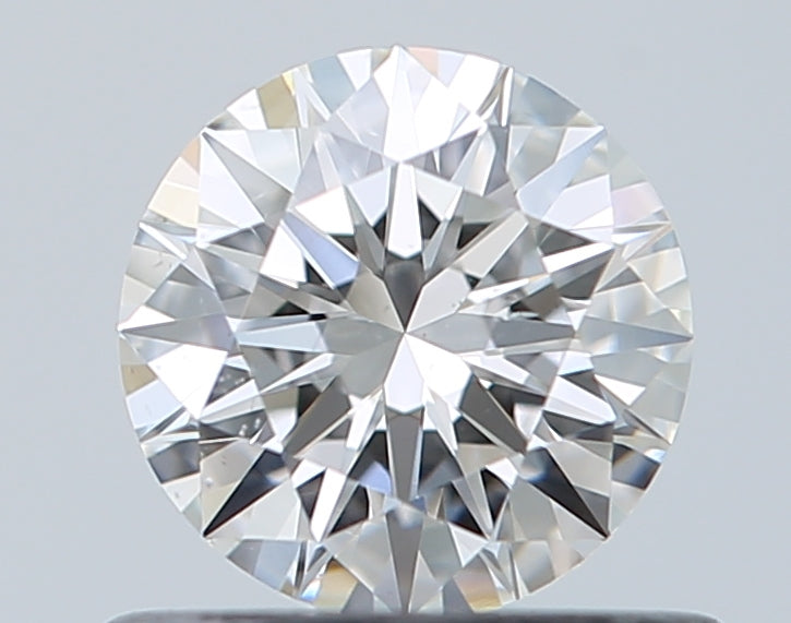GIA 0.54 Carat Round Brilliant Natural Diamond 鑽石