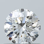 GIA 0.58 Carat Round Brilliant Natural Diamond 鑽石