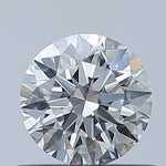 GIA 0.52 Carat Round Brilliant Natural Diamond 鑽石