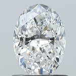 GIA 0.9 Carat Oval Natural Diamond 鑽石