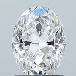GIA 1.01 Carat Oval Natural Diamond