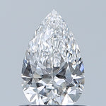GIA 0.59 Carat Pear Natural Diamond 鑽石