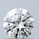 GIA 0.50 Carat Round Brilliant Natural Diamond