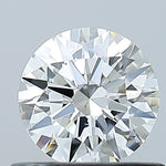 GIA 0.50 Carat Round Brilliant Natural Diamond