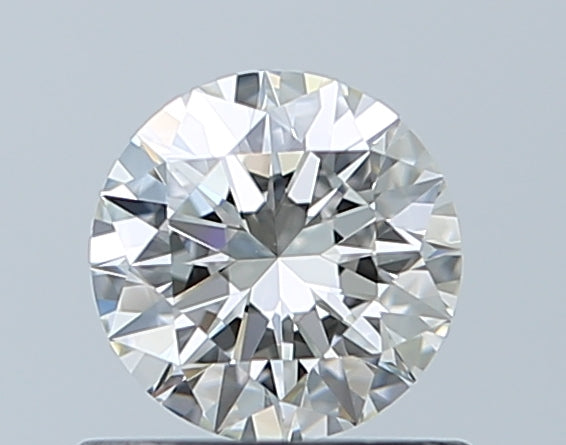 GIA 0.53 Carat Round Brilliant Natural Diamond