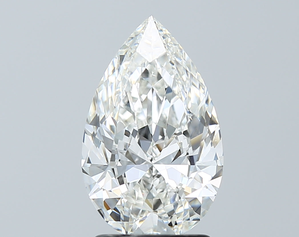 GIA 2 Carat Pear Natural Diamond 鑽石