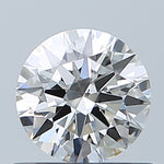 GIA 0.51 Carat Round Brilliant Natural Diamond 鑽石