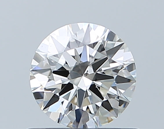 GIA 0.51 Carat Round Brilliant Natural Diamond 鑽石
