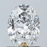 GIA 0.90 Carat Oval Natural Diamond