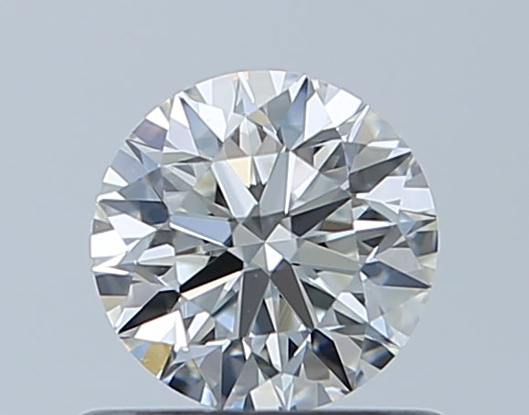 GIA 0.58 Carat Round Brilliant Natural Diamond 鑽石