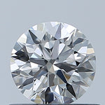 GIA 0.58 Carat Round Brilliant Natural Diamond 鑽石