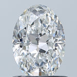 GIA 0.81 Carat Oval Natural Diamond